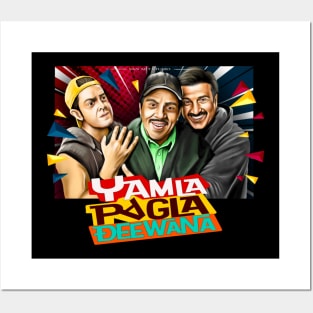 Yamla pagla deewana artwork Posters and Art